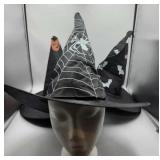 10 -  Halloween Hats Five Different Designs.