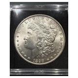 1898 O Morgan Silver Dollar Blast White