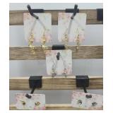 5 Pair Sea Beach Theme Pierced Earrings Lot