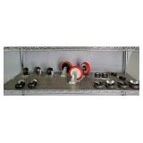 Lot Of Assorted Utility Casters