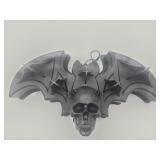 Halloween Skull And Bat Silicone Mold .