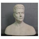 Classical Marble Statue Bust Marked A Cataldi