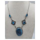 Silver Plated Stamped 925 Necklace