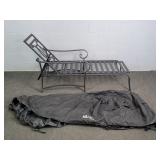 Woodard Custom Alumin. Patio Chaise Lounge