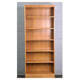 Ethan Allen Solid Wood 6 Shelf Book Case