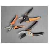 3x The Bid Fiskars Pruning Tools
