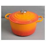 Le Creuset Enamel Orange Dutch Oven