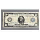 1914 Large Size $20 Federal Reserve Note