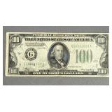 1934 $100 Green Seal Bearer Note Frn
