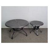 2x The Bid Custom Aluminum Patio Tables