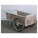 Vermont Carts Vintage Wood & Metal Garden Cart