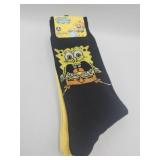 New 3 Pair Sponge Bob Square Pants Halloween Socks