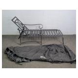 Woodard Custom Alumin. Patio Chaise Lounge