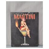Ralph Burch " Martini" Canvas Print On Wood