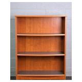 Mfg Wood Four Tier Shelf Unit