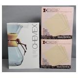 Chemex Filter Drip Coffee Maker With Filters