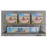 4x The Bid Assorted Pools & Shelter