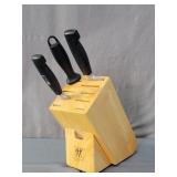 Zwilling Ja Henckels Knives & Block
