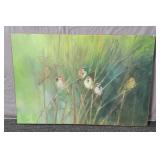 Signed Oil On Canvas