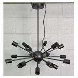 Electro 18 Light New Sputnik Metal Ceiling Fixture
