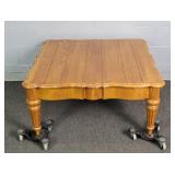Ethan Allen Solid Maple Cocktail Table