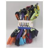 6 Pk New Minions Halloween Crew Socks Sz 6-12