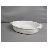 Le Creuset Stoneware Oval Gratin White