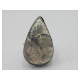 Silver Plate 925 Ethnic Bohemian Ring Sz 10.5