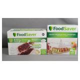 2x Bid Food Saver Bags & Marinating Canister