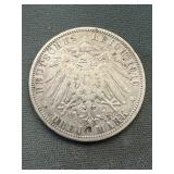 1910 Germany .900 Silver Coin - 16.42 G
