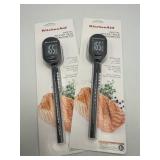 Lot Of 2 New Kitchen Aid Digital Food Thermometers
