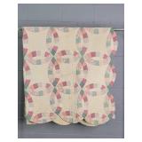 Vintage Hand-stitched Quilt