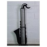 Atlantic Metal Saxophon Themed Cd Tower Rack