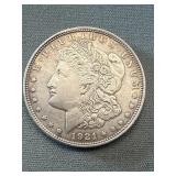 1921 Morgan Silver Dollar
