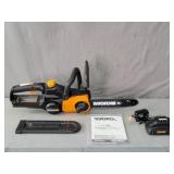Worx 20v10" Cordless Chainsaw W/ Battery & Charger