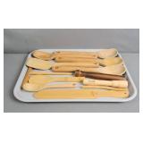 Lot Assorted Wooden Kitchen Utensils