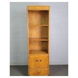 Drexel Accolade Mid Century Pecan Bookcase