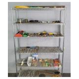 Large Lot Of Assor. Tools - Rack Not Included