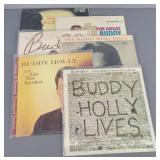 6x The Bid Buddy Holly Vinyl Albums