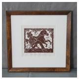 Dietrich Varez P20 Paniolo Hand Signed Print
