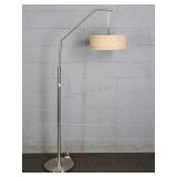 Metal Swing Arm Floor Lamp- Powers Up