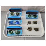 5x The Bid Vintage Sunglasses