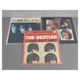 3x The Bid Vintage Beatles Albums