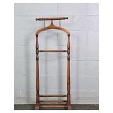 Vintage Mahogany Valet Stand