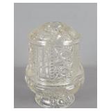 Vintage Indian Glass Stars & Bars Fairy Lamp