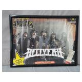 Signed "hellyeah" Poster & More Framed Under Glass