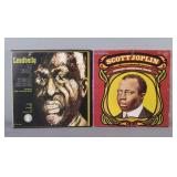 2x The Bid Leadbelly/ Scott Joplin Vinyl Albums