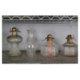 Lot Of Oil Lamps