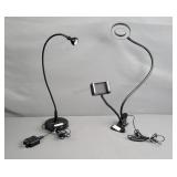 2x The Bid Reading Lamps Clip On
