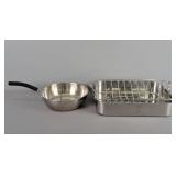 2x The Bid Stainless Cookware Tfal & Cuisinart